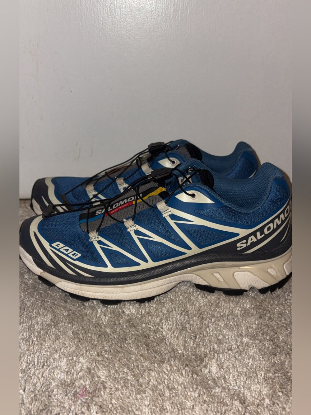 Salomon Blue Trail Running Shoes